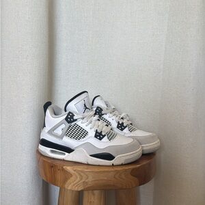 Military black Jordan 4s